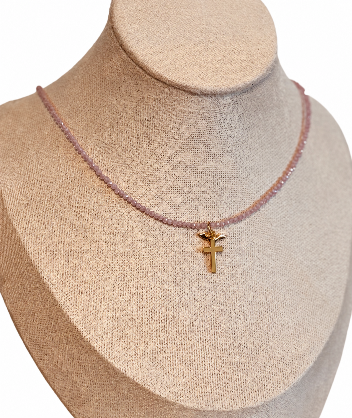 Under His Wings (Pink Dazzling Zirconia)
