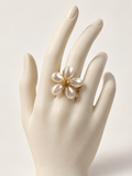 Sharon Pearl Bloom Ring