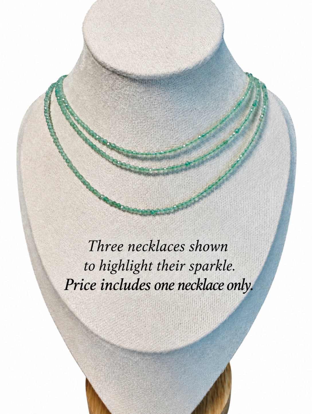 Shimmery Green Aventurine Necklace