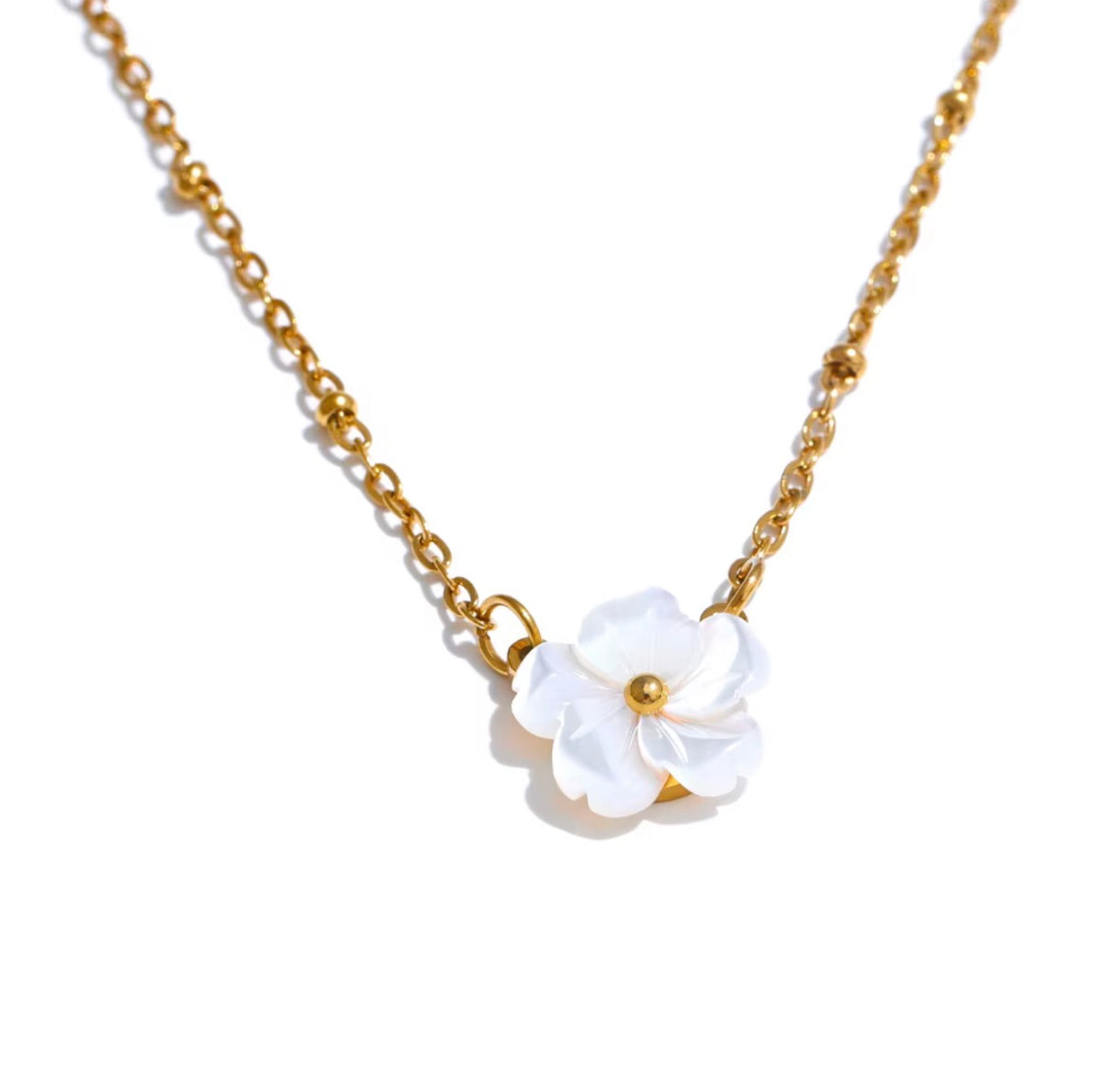 Pearl Blossom Necklace