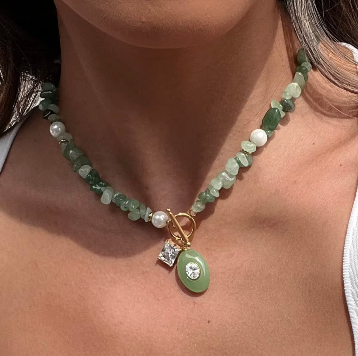 Emerald Tide Necklace